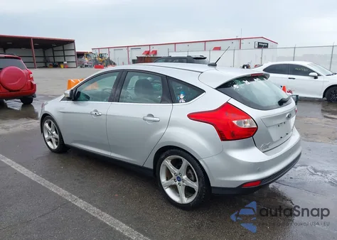 2013 Ford Focus Titanium from USA, damaged, VIN 1FADP3N27DL361261